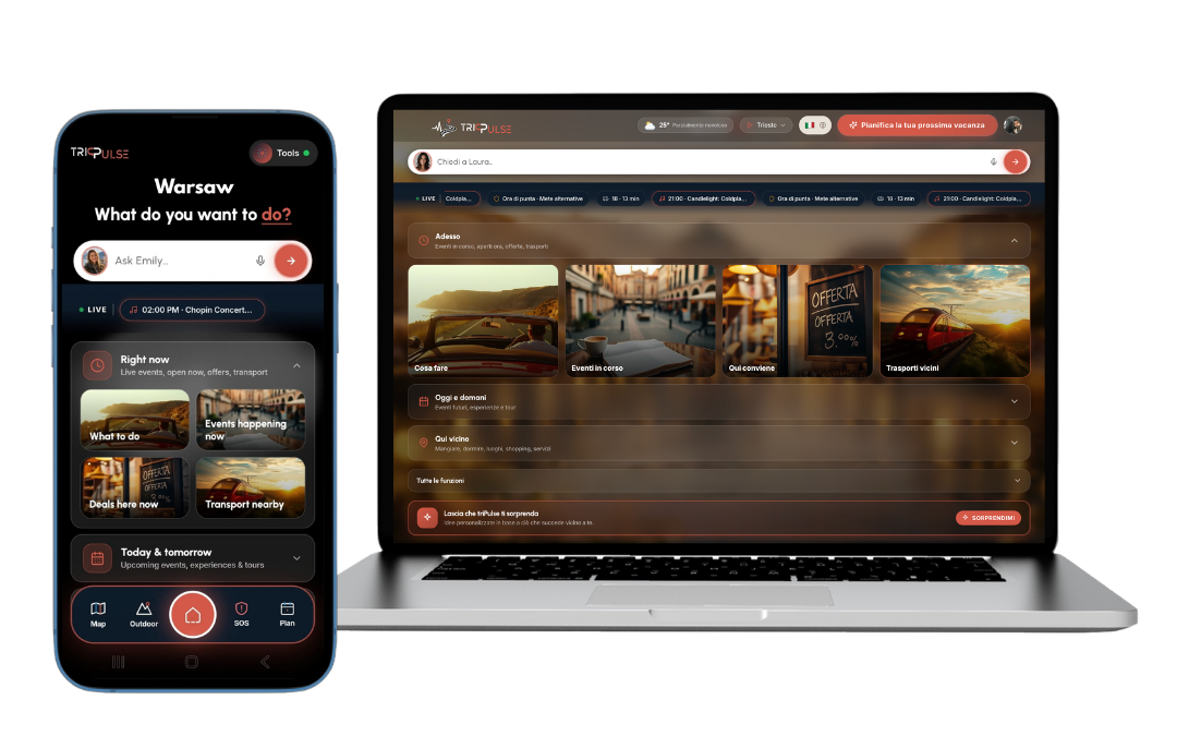 TriPulse su smartphone e computer