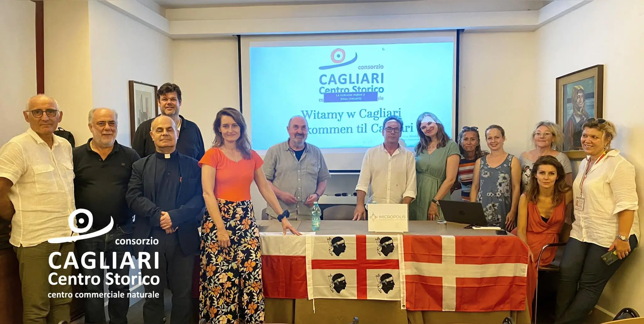 Incontro internazionale del Consorzio Cagliari Centro Storico